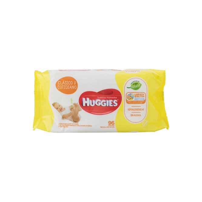 TOALLITAS HUM HUGGIES TRIPLE PROTEC 96UN