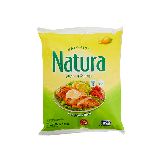 MAYONESA NATURA 2.755 KG