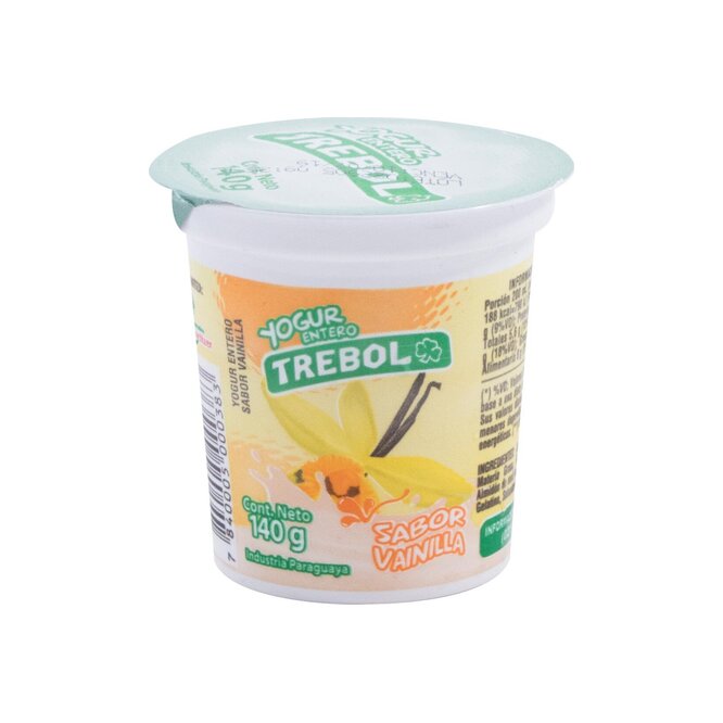 Yogurt vainilla pote Trebolin 140 ml