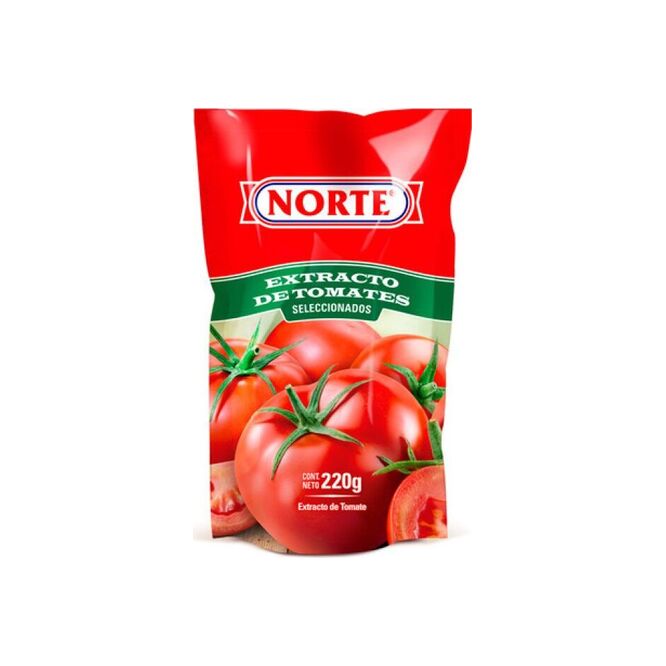 Extracto de tomate tubo Norte 220 gramos