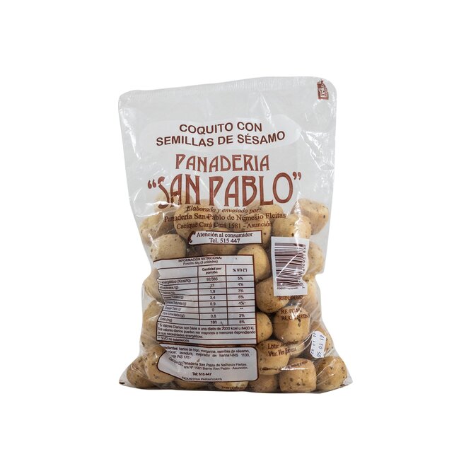 COQUITO C/SEMILLAS D/SESAMO 350GR SAN PA