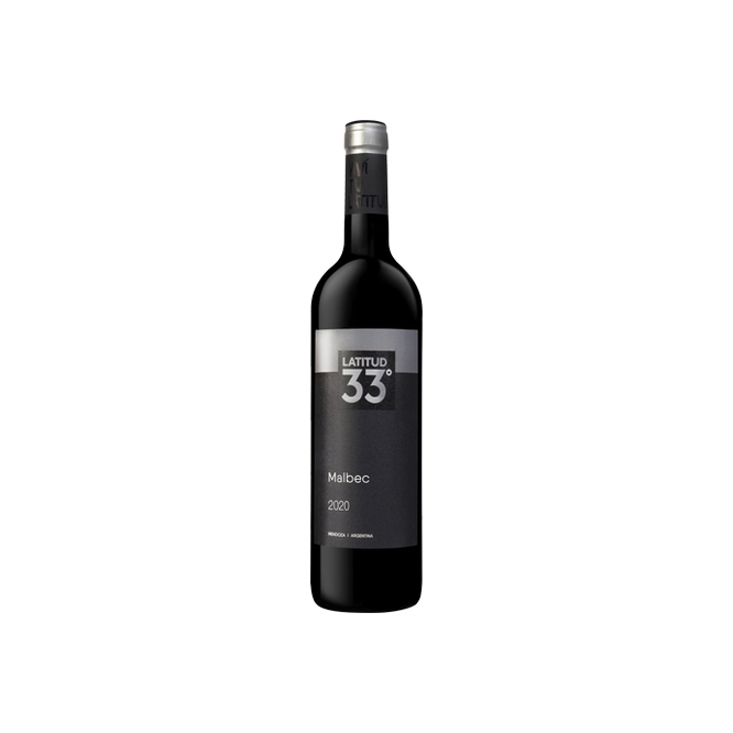 Vino Malbec Latitud en botella 750 ml
