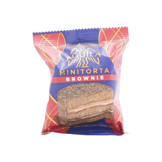 MINI TORTA BROWNIE 715 GR AGUILA