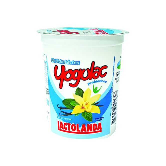 Bebida láctea yogulac vainilla pote Lactolanda 350 ml