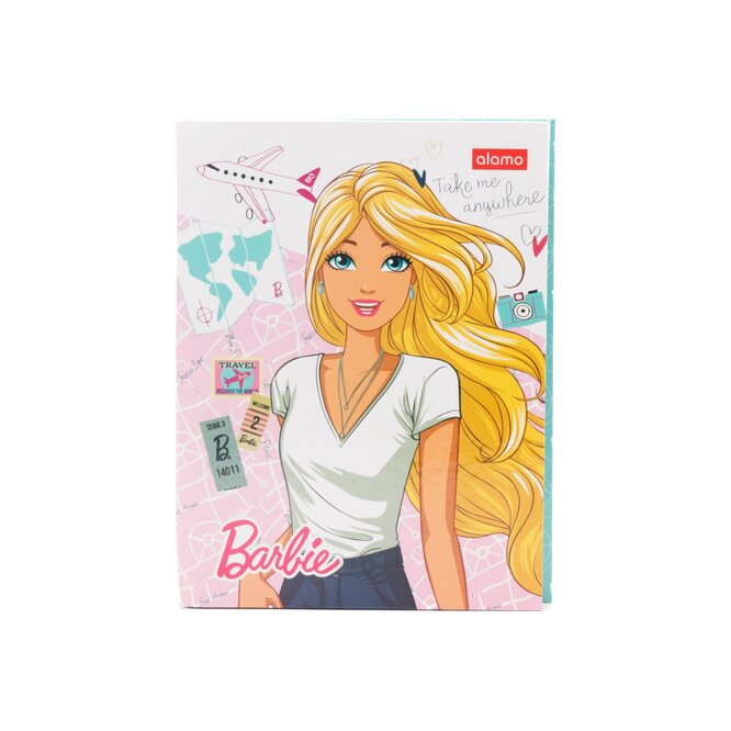 CUADERNO TD PLASTIFICADA BARBIE 96 HOJAS