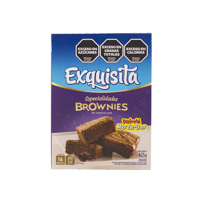 Brownies de chocolate Exquisita 425 gramos