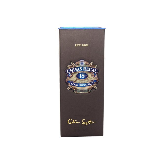 Whisky 18 años Chivas Regal 750 ml