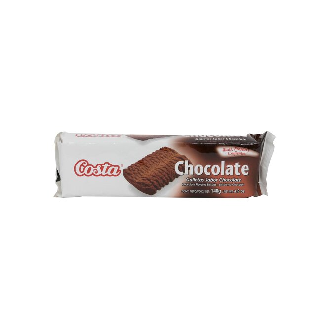 Galletitas de chocolate Costa 140 gramos