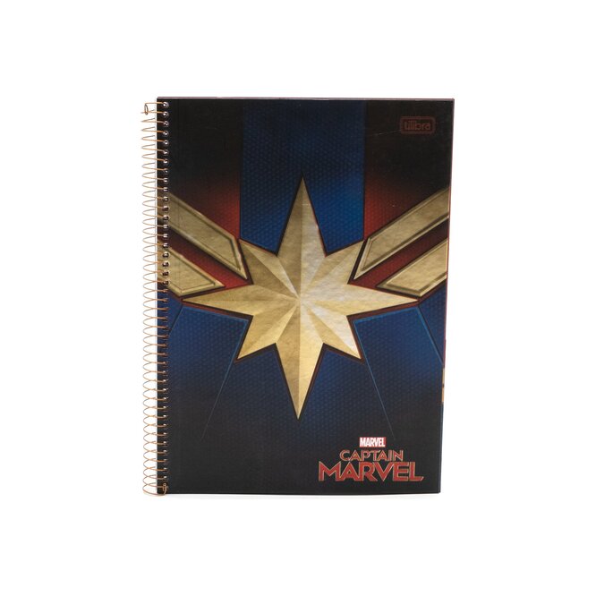 CUAD.UNIV ESPIRAL TD CAPITANA MARVEL 80H