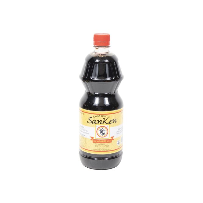 Salsa de soja en frasco Sanken 950 gramos