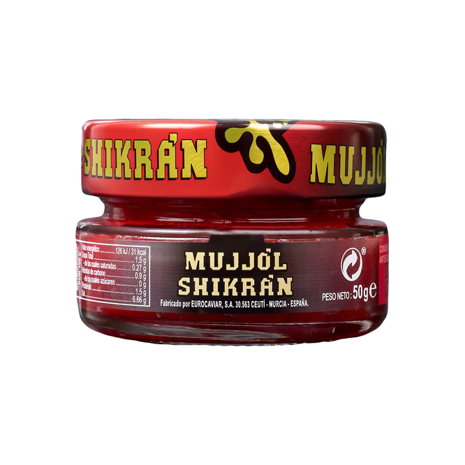 CAVIAR MUJJOL ROJO SHIKRAN 50GR FCO