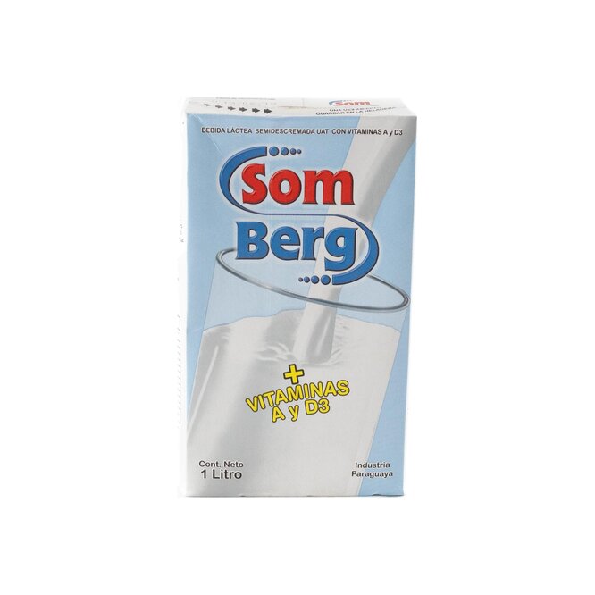 Bebida láctea uat tetra Som Berg 1 litro
