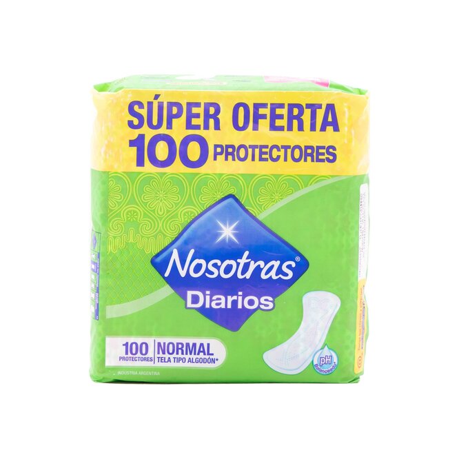 PROTECTOR NOSOTRAS DIA NORMAL 100UN