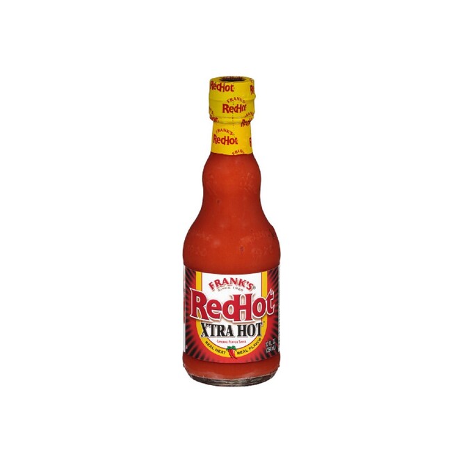 Salsa extra picante en botella red hot Franks 354 ml