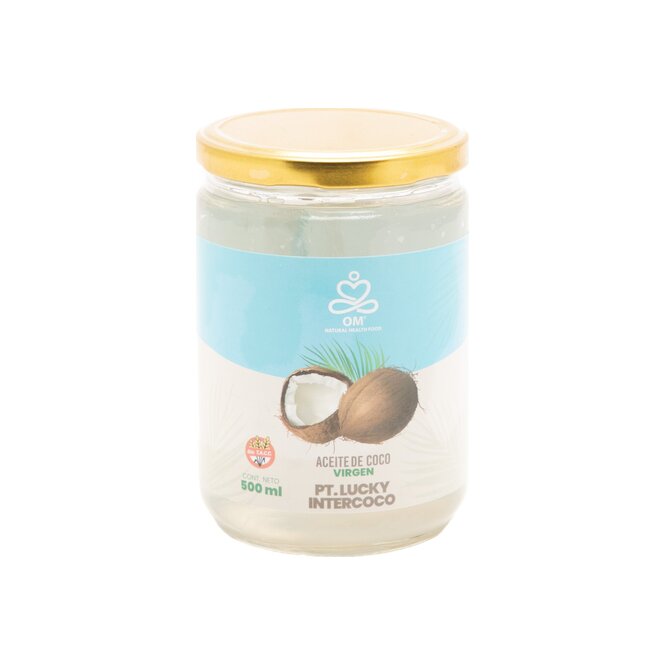 Aceite de coco virgen OM 500 ml