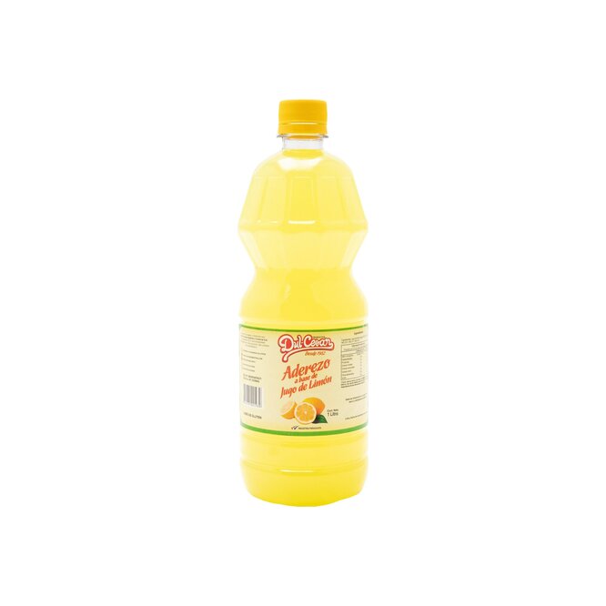 Aderezo sabor jugo de limón botella Dulcesar 1 litro