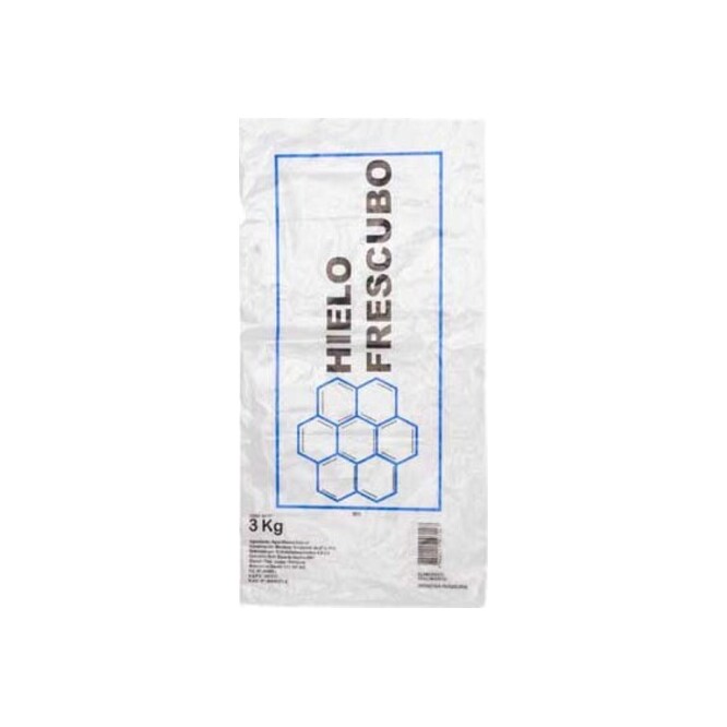 HIELO EN CUBOS FRESCUBO 3KG FRESCUBO