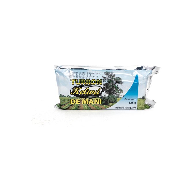 Turrón de maní barra Kelwa 125 gramos