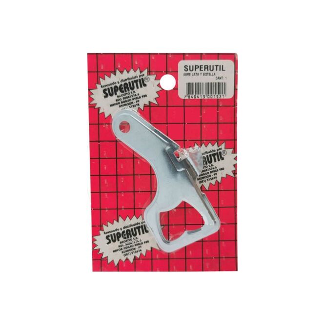 Abrelatas y botella Superútil 1 unidad