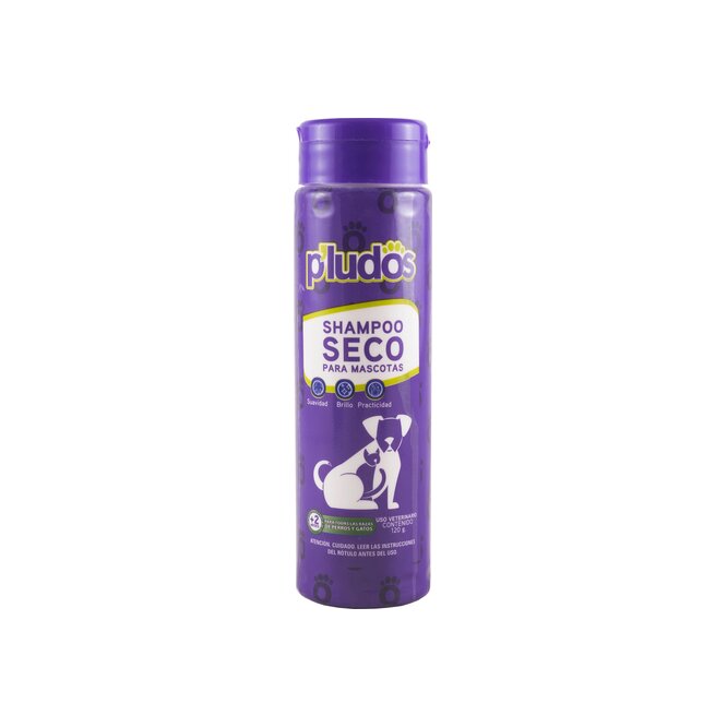 Shampoo seco para mascotas P'ludos 120 gramos