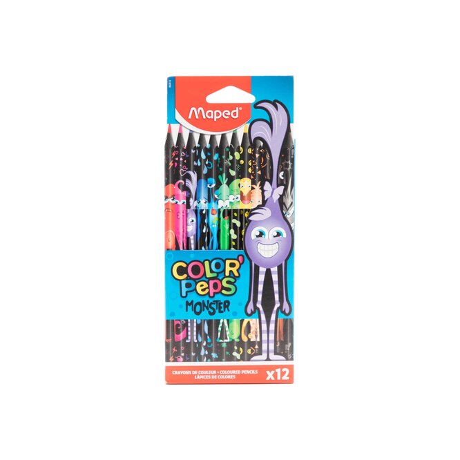 LAPICES DE COLORES MAPED 12 UNIDADES