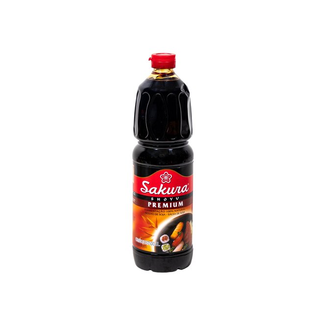 Salsa de Soja Premium Sakura 1 litro