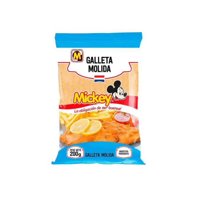 Galleta molida Mickey 200 gramos