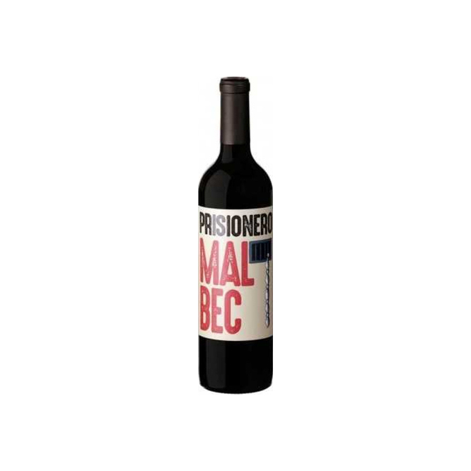 VINO TINTO MALBEC 750ML PRISIONERO