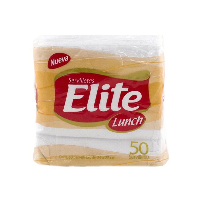Servilletas lunch 25x22cm paquete Elite 50 unidades