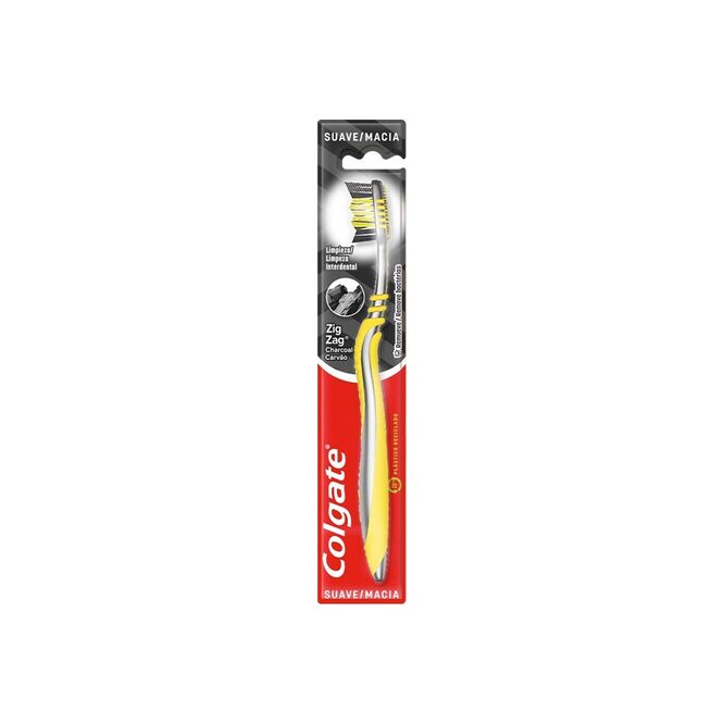Cepillo de dientes zigzag carbón Colgate 1 unidad