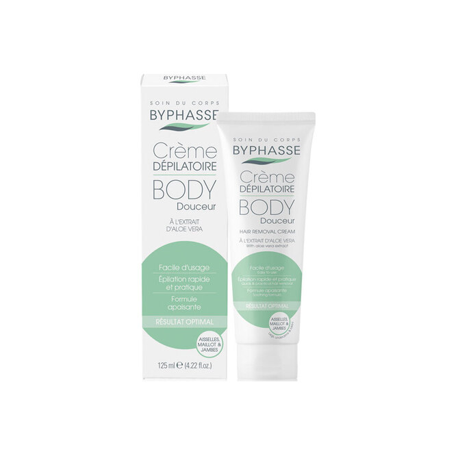 CREMA BYPHASSE DEPILATORIA C/ALOE VERA 1