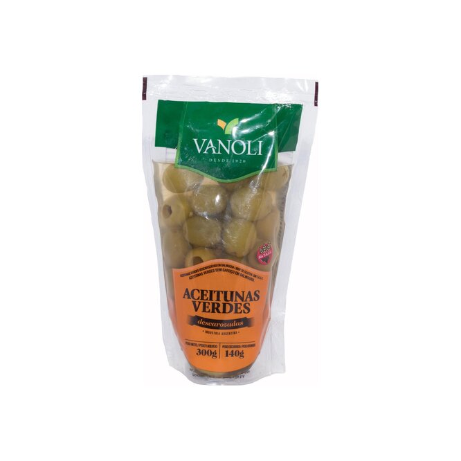 Aceitunas descarozadas Vanoli 140 gramos