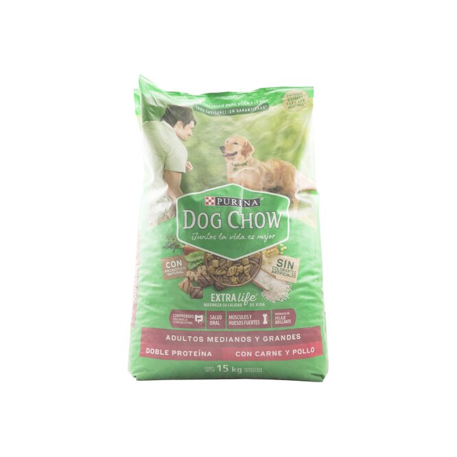 Alimento para perro carne pollo Purina 15 kilos