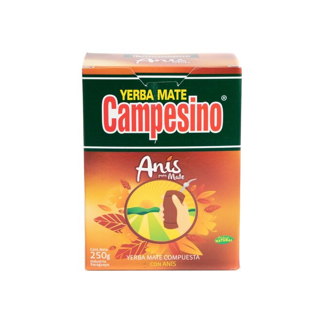 Yerba mate anís paquete Campesino 250 gramos