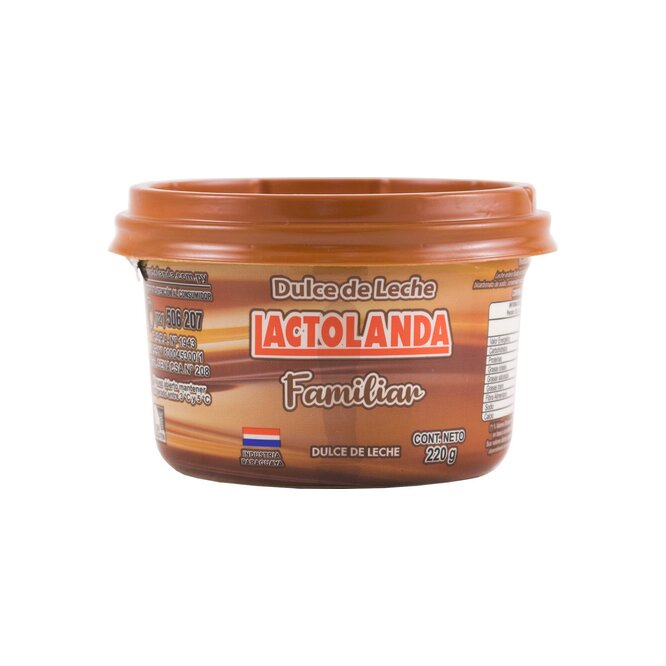 Dulce de Leche familiar Lactolanda 220 gramos