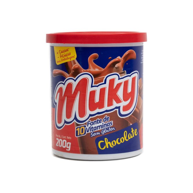 Chocolate en Polvo en caja Muky 200 gramos