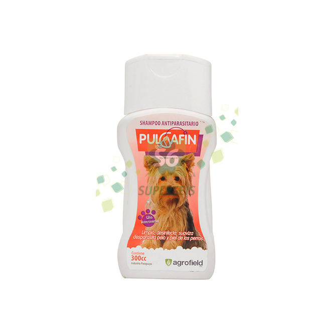 Shampoo antiparasitario para mascotas