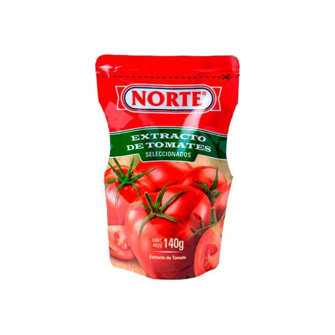 Extracto de tomate tubo Norte 140 gramos