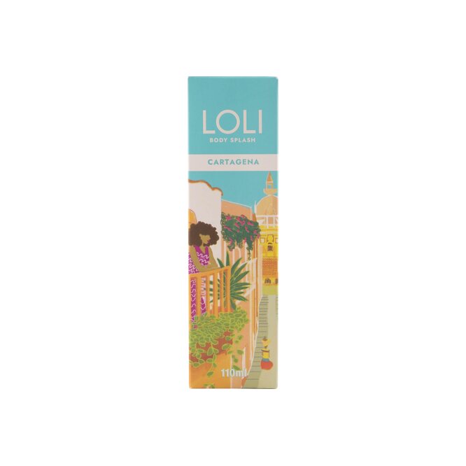 Colonia body splash aroma Cartagena frasco Loli 110 ml
