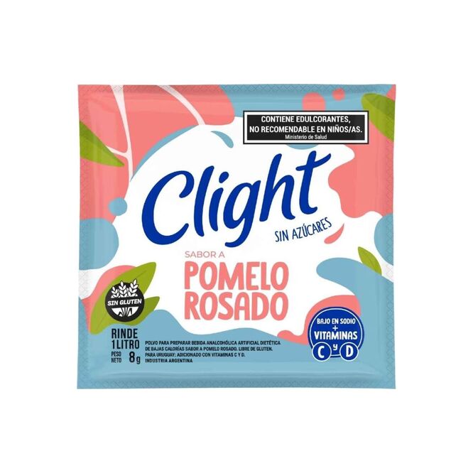 Jugo en polvo de pomelo rosado Clight 8 gramos
