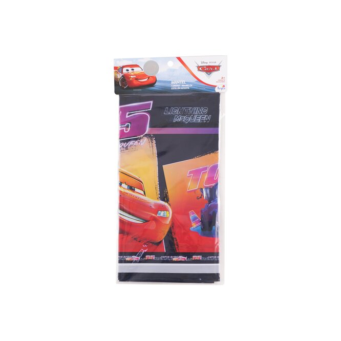 Mantel con diseño Cars 110x180 cm en paquete Argos 1 unidad