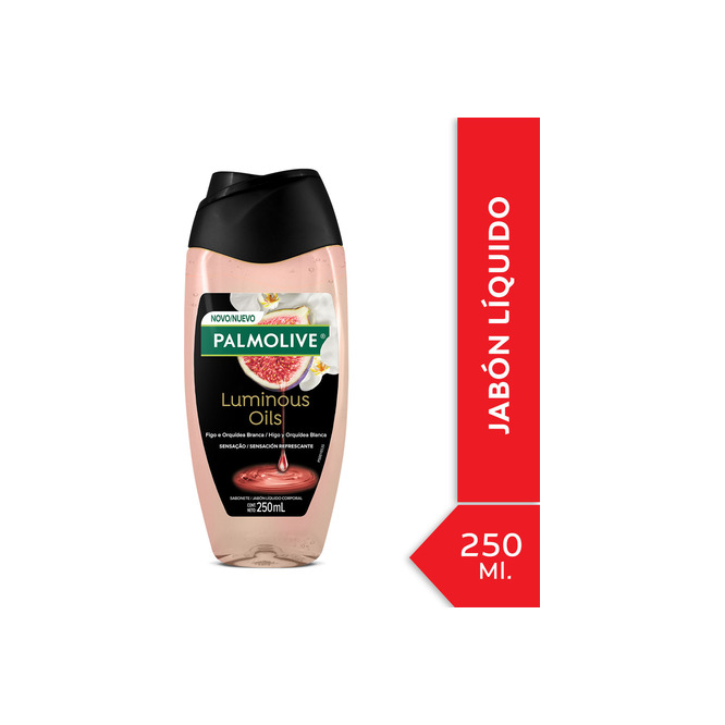 Jabón liquido higo y orquídeas luminous oils Palmolive 250 ml
