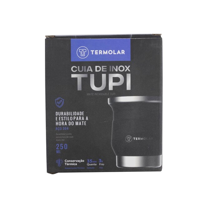 GUAMPA TERMOLAR P/MATE INOX T GRIS 250ML
