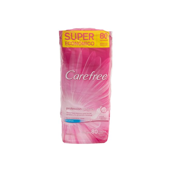 PROTECTOR CAREFREE T/DIAS COMPACT 80UN