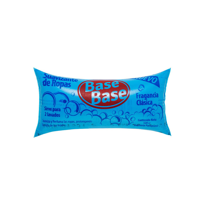 Suavizante para ropas sachet Base Base 120 ml
