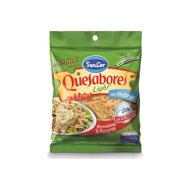 CUATRO QUESOS LIGHT 150GR SANCOR PAQ