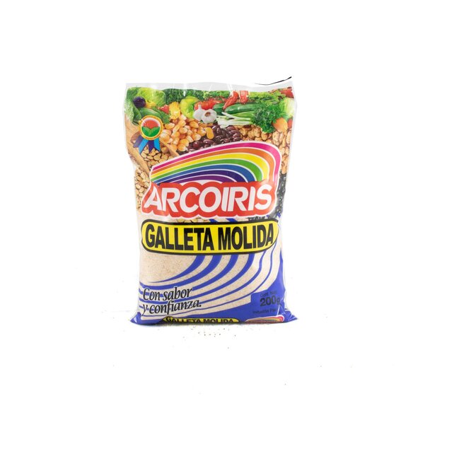 Galleta molida paquete Arcoíris 200 gramos