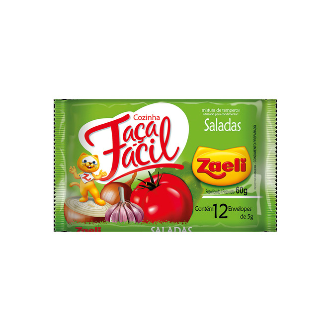 Condimento para ensaladas Zaeli 60 gramos