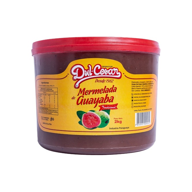 Mermelada de guayaba Dulcesar 2 kilos