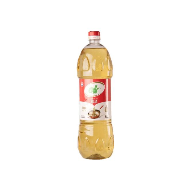 Aceite de soja botella Ok 1,5 litros